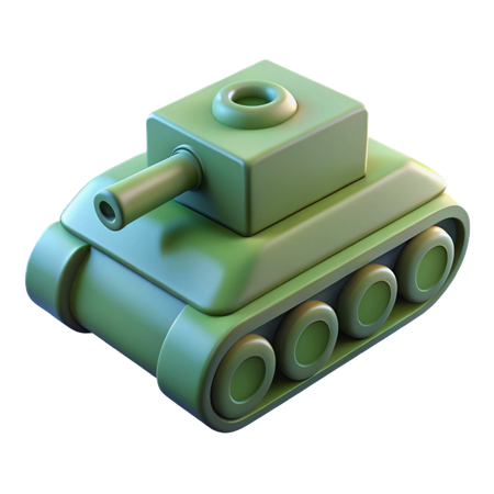 Tank  3D Icon
