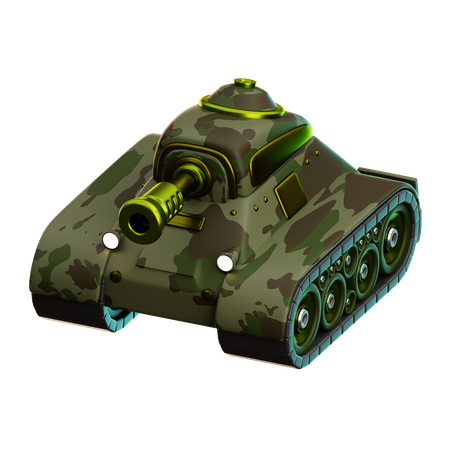 Tank  3D Icon