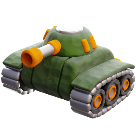 Tank  3D Icon