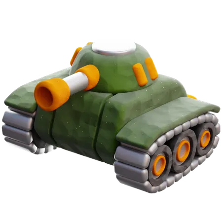 Tank  3D Icon