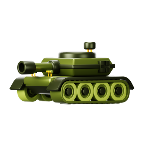 Tank  3D Icon