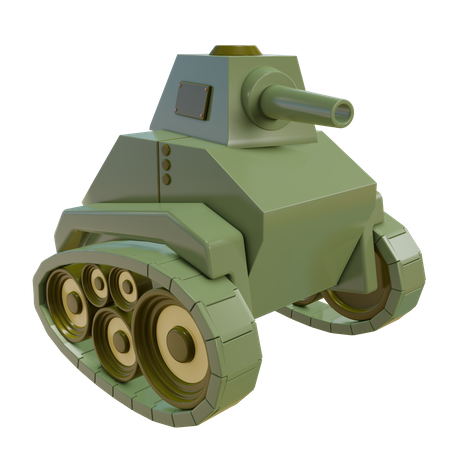 Tank  3D Icon