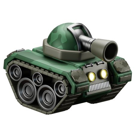 Tank  3D Icon