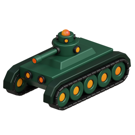 Tank  3D Icon