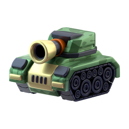 Tank  3D Icon