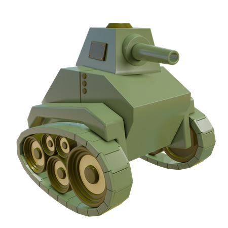 Tank  3D Illustration