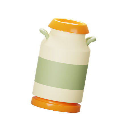 Tank à lait  3D Icon