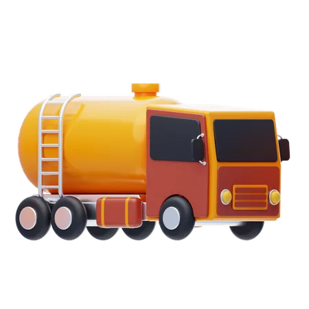 Tank Truck 3 D Icon Truck 3 D Icon 3D Icon