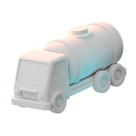 Tank Truck  3D Icon