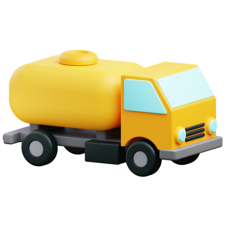 Tank Truck  3D Icon