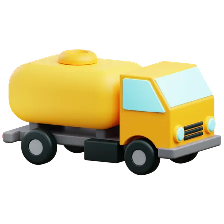 Tank Truck  3D Icon