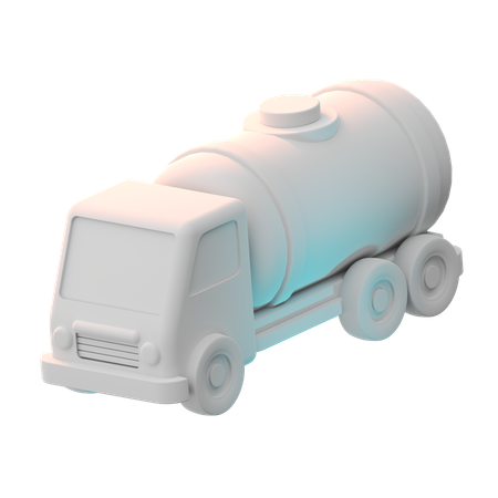 Tank Truck  3D Icon
