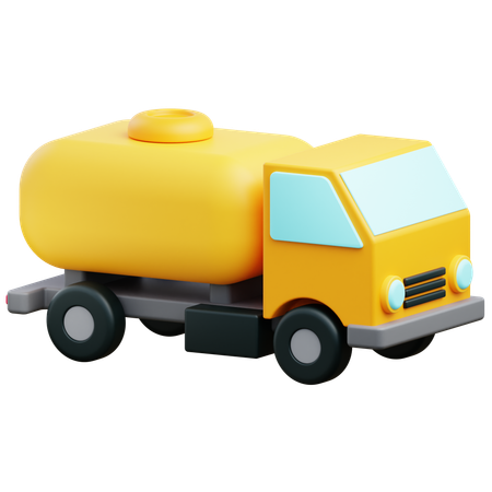 Tank Truck  3D Icon
