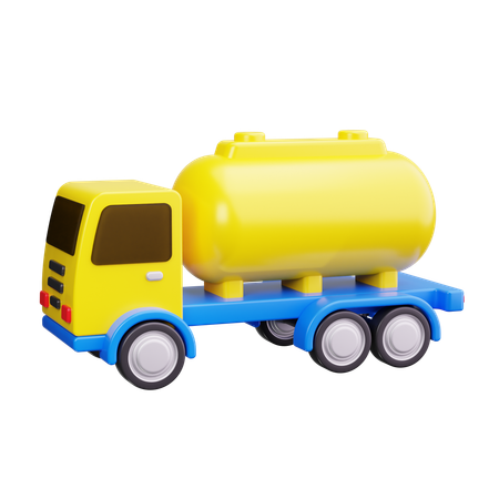 Tank Truck  3D Icon