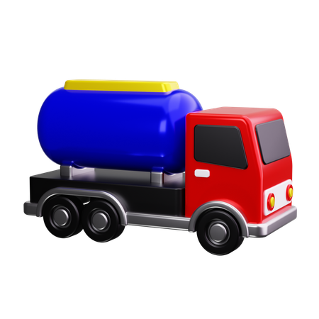 Tank Truck  3D Icon