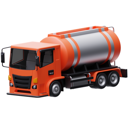 Tanker Truck  3D Icon