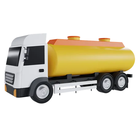 Tanker Truck  3D Icon