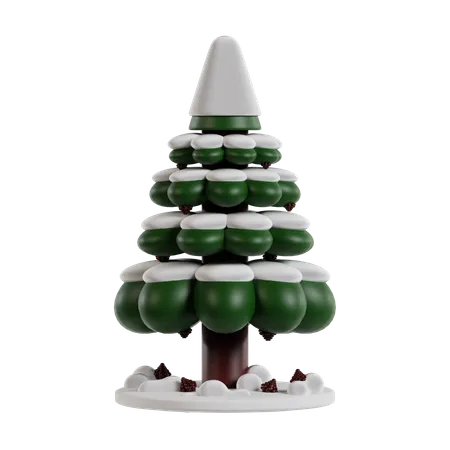 Tannenzapfenbaum  3D Icon