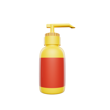 Tanning Lotion  3D Icon