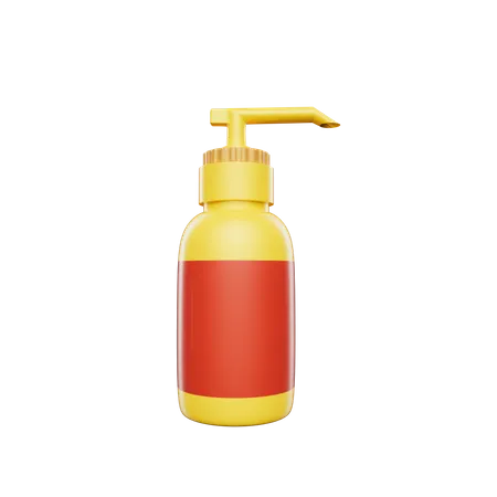 Tanning Lotion  3D Icon