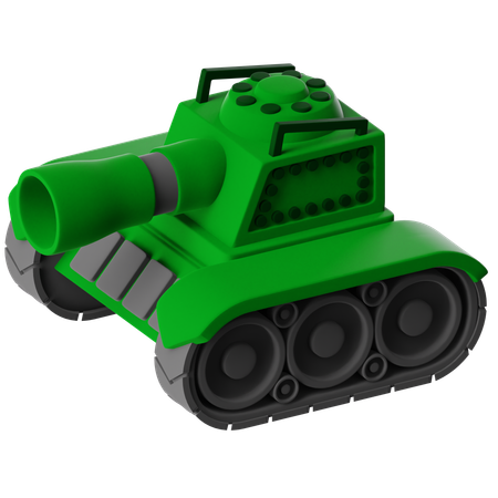 Tanque  3D Icon