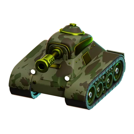 Tanque  3D Icon