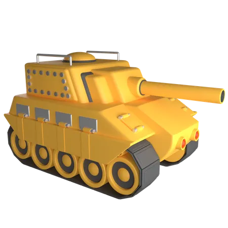 Tanque  3D Icon