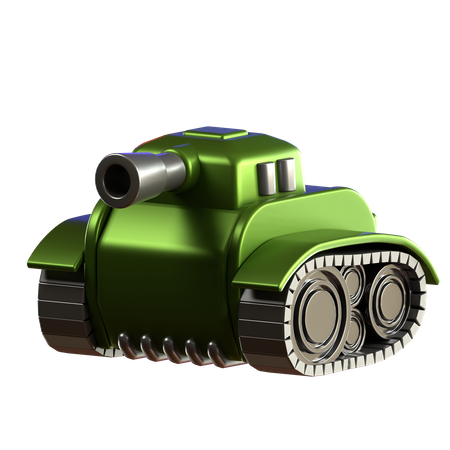 Tanque  3D Icon