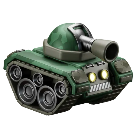 Tanque  3D Icon