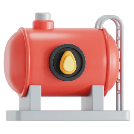 Tanque de aceite  3D Icon