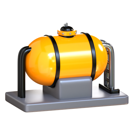 Tanque de aceite  3D Icon