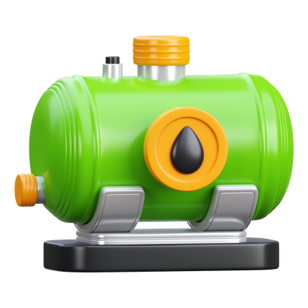 Tanque de aceite  3D Icon