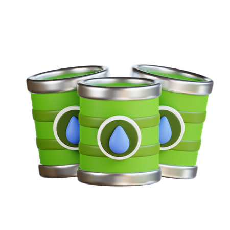 Tanque de aceite  3D Icon