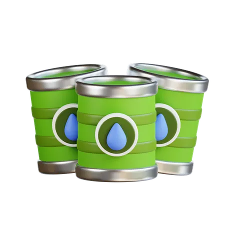 Tanque de aceite  3D Icon