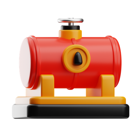 Tanque de aceite  3D Icon