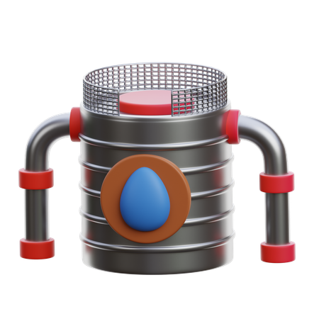 Tanque de água  3D Icon