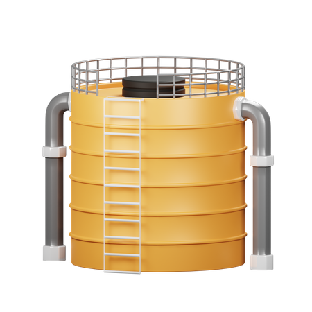 Tanque de água  3D Icon