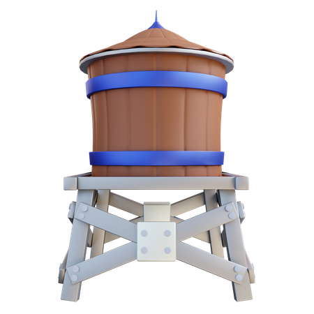 Tanque de água  3D Icon