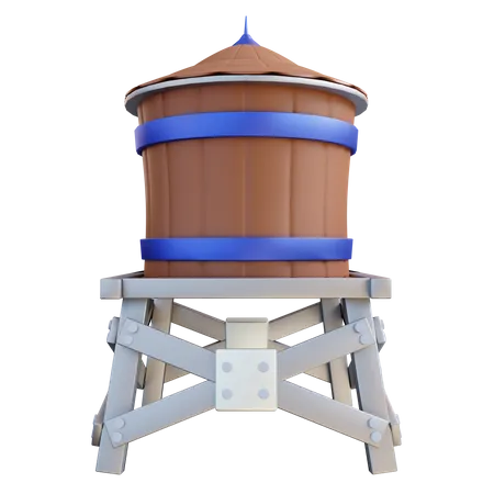 Tanque de água  3D Icon