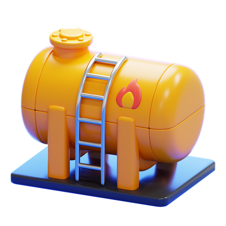 Tanque de gás  3D Icon