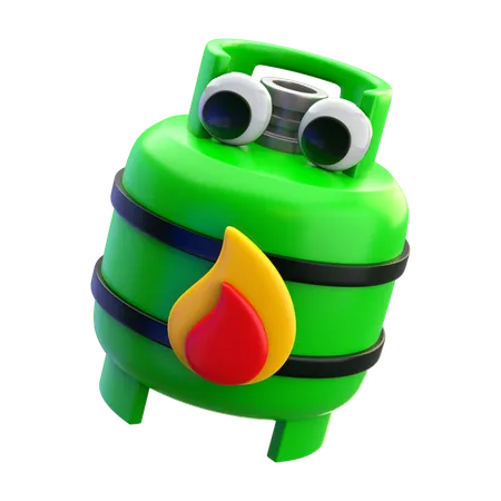 Tanque de gás  3D Icon