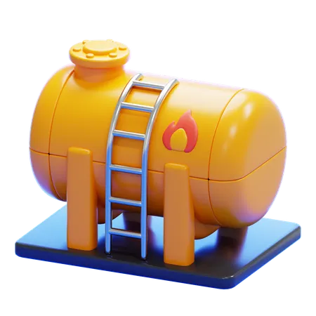 Tanque de gás  3D Icon