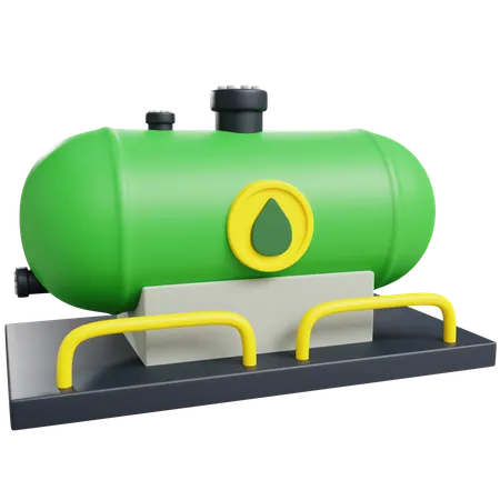 Tanque de óleo  3D Icon