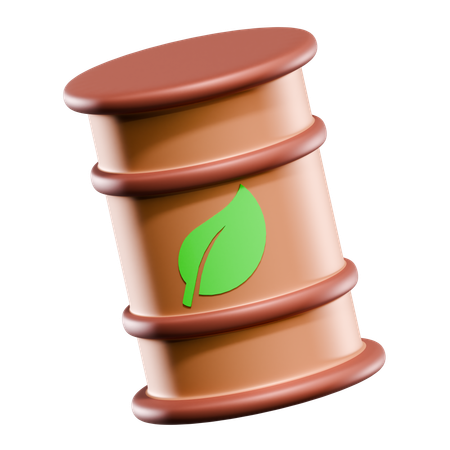 Tanque de óleo  3D Icon