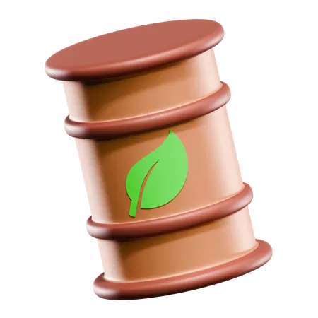 Tanque de óleo  3D Icon