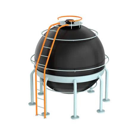 Tanque de óleo  3D Icon