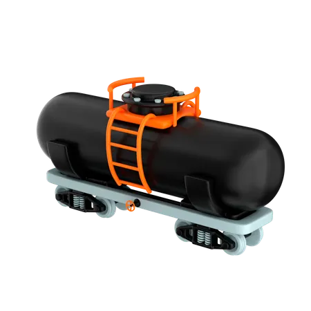 Tanque de óleo  3D Icon