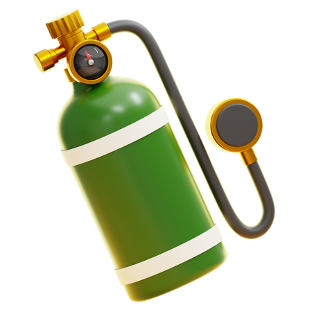 Tanque de oxigênio  3D Icon