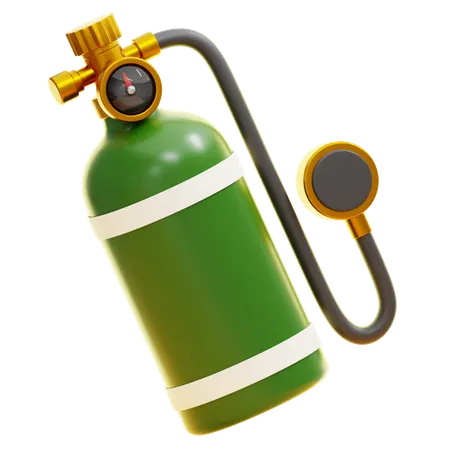 Tanque de oxigênio  3D Icon