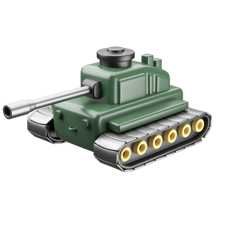 Tanque do exército  3D Icon